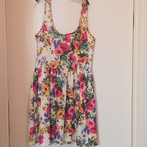 Zara floral dress